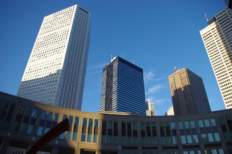 新宿の超高層ビル群