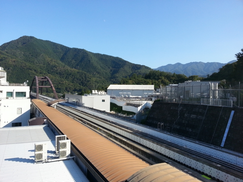 山梨県立リニア見学センター、実験線