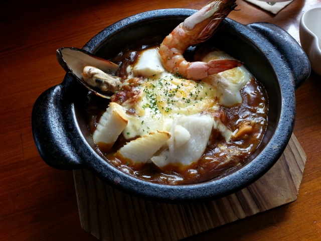 門司港の焼きカレー