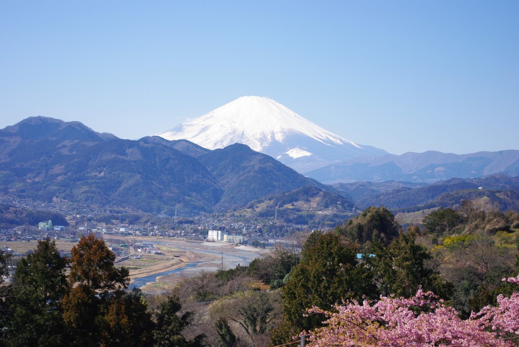 松田山からの富士山