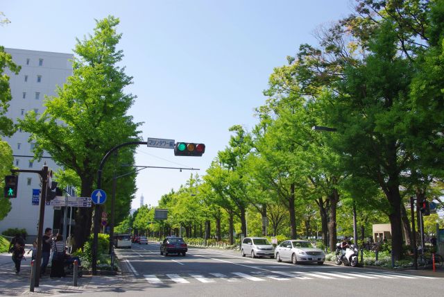 横浜マリンタワー前