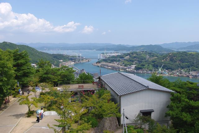 千光寺公園展望台からの眺望