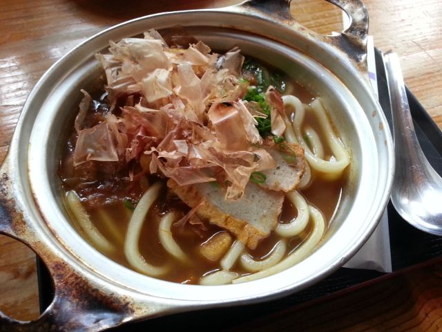 鍋焼きスカレーうどん