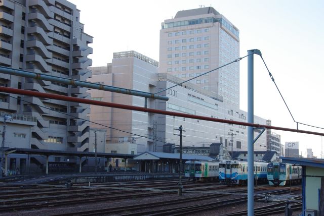 徳島城・徳島駅