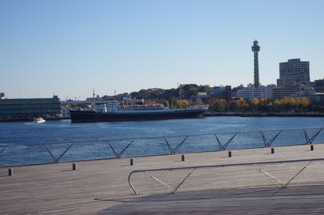 大さん橋からの風景：山下公園