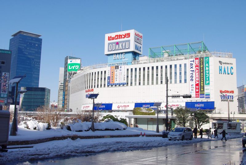 雪の新宿