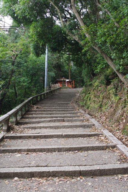 石清水八幡宮・坂道