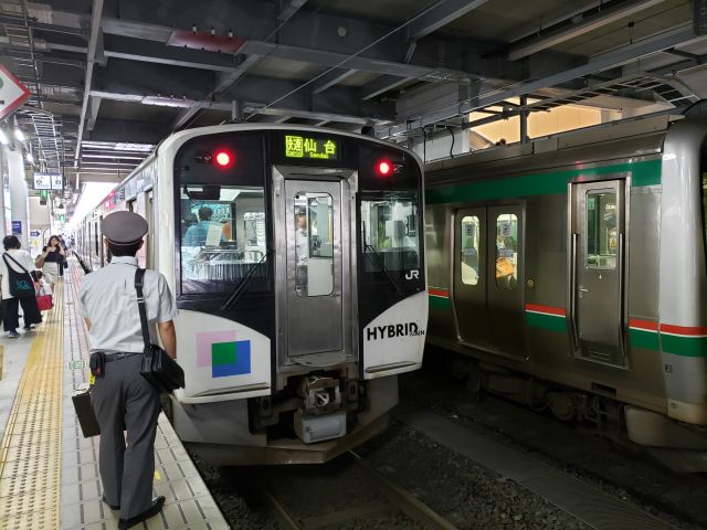 仙台駅から東北仙石ライン