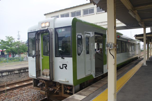 前谷地駅から気仙沼線