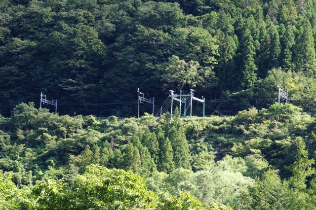 湯檜曽駅上りホーム