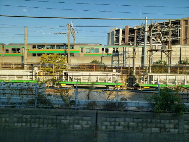 新川崎駅付近