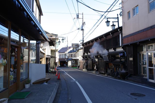 草津温泉の通り