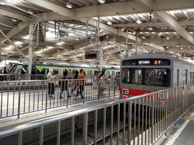 池上線・多摩川線の蒲田駅