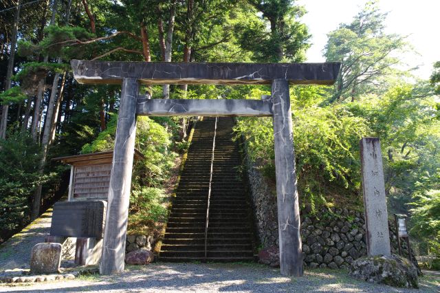 小河内神社の鳥居