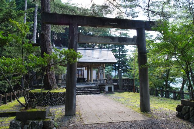 小河内神社の本殿