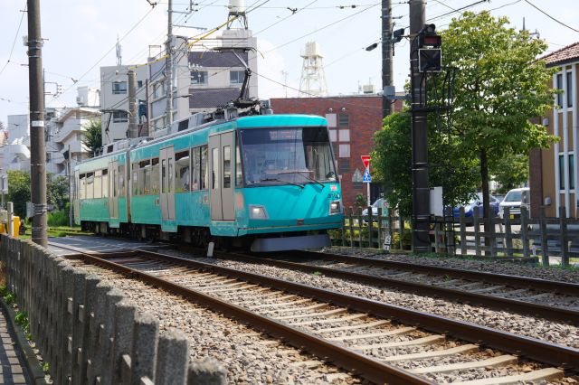 世田谷線・松原駅付近