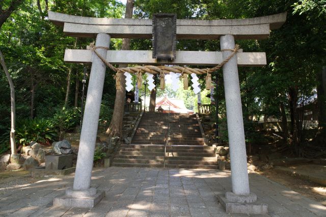 世田谷八幡宮・二の鳥居