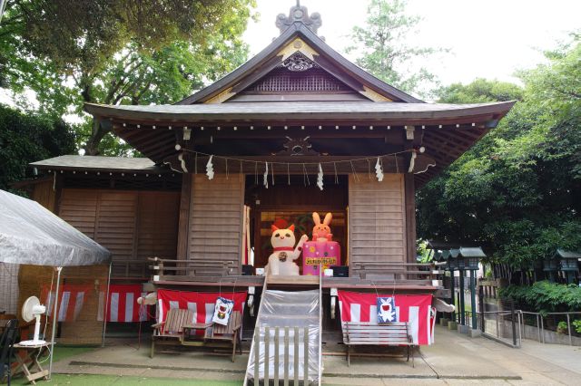 太子堂八幡神社・神楽殿