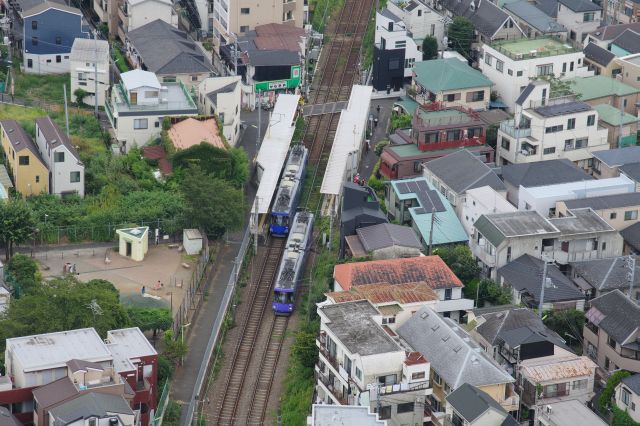 キャロットタワー眺望・西太子堂駅