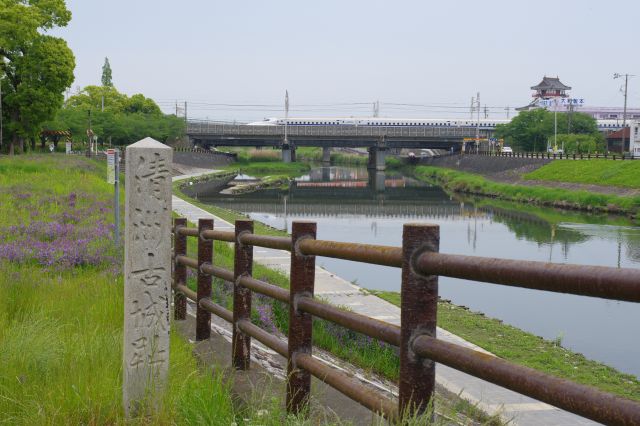 清州公園付近・五条川