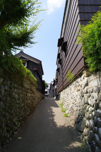 川原町の町並み・路地裏