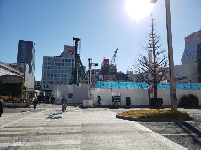 新宿・明治安田生命新宿ビル跡地