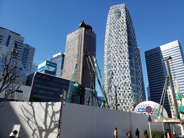 新宿・明治安田生命新宿ビル跡地