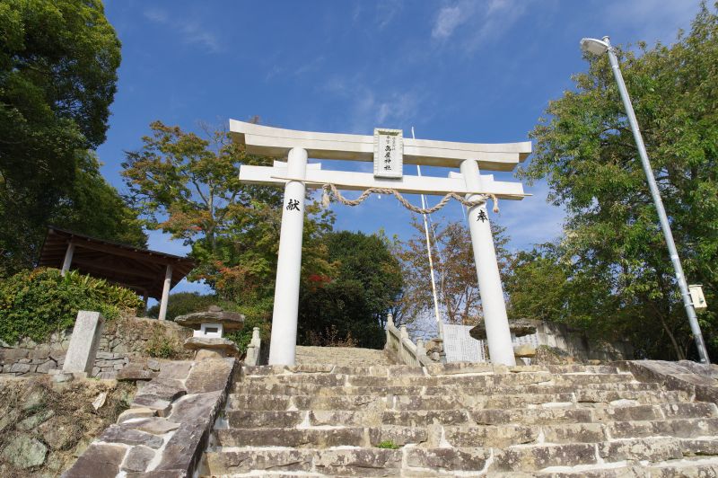 高屋神社・登山