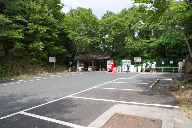 備中松山城・ふいご峠の駐車場