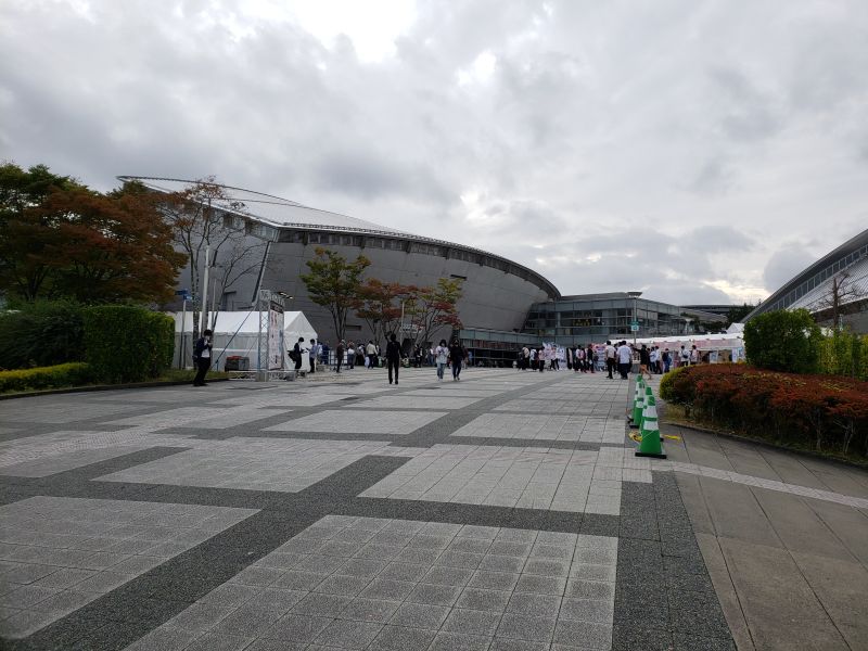 櫻坂46全国ツアー2022・宮城公演・会場入口