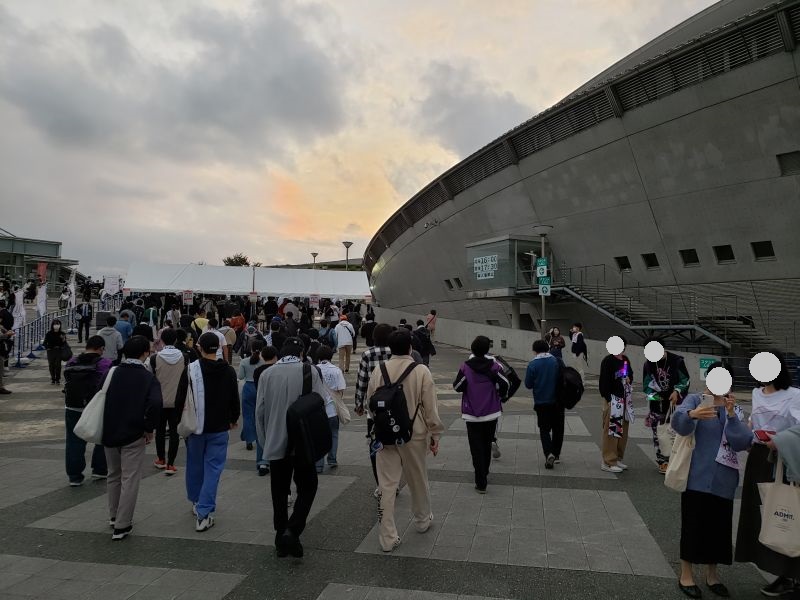 櫻坂46全国ツアー2022・宮城公演・入場列