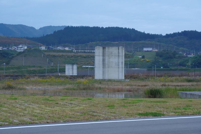 陸前高田・奇跡の一本松付近の橋げた