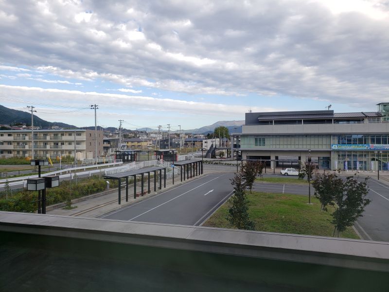 BRT大船渡線・大船渡駅前