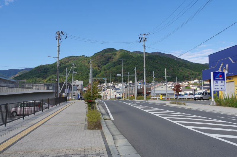 大船渡駅周辺の町並み