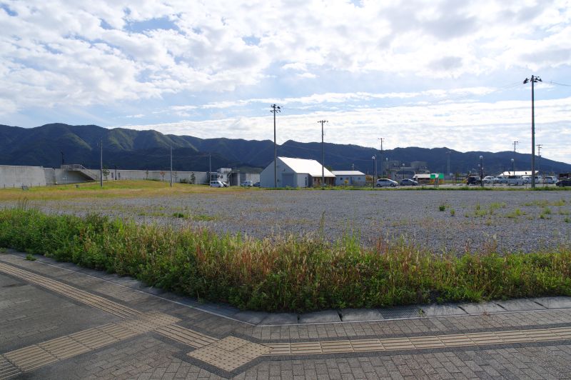 大船渡駅周辺の町並み