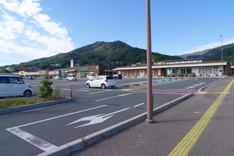 大船渡駅周辺の町並み