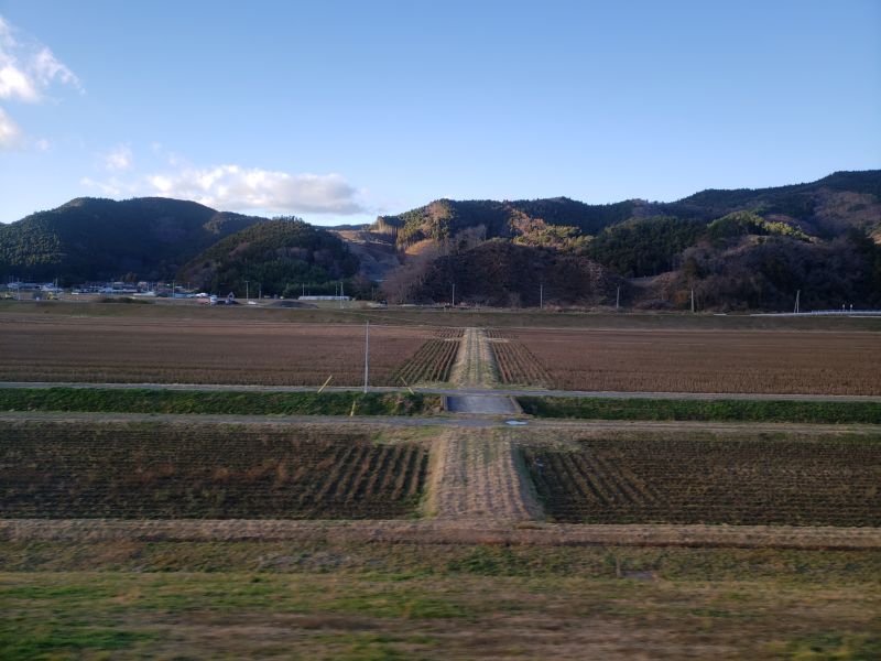 釣石神社付近