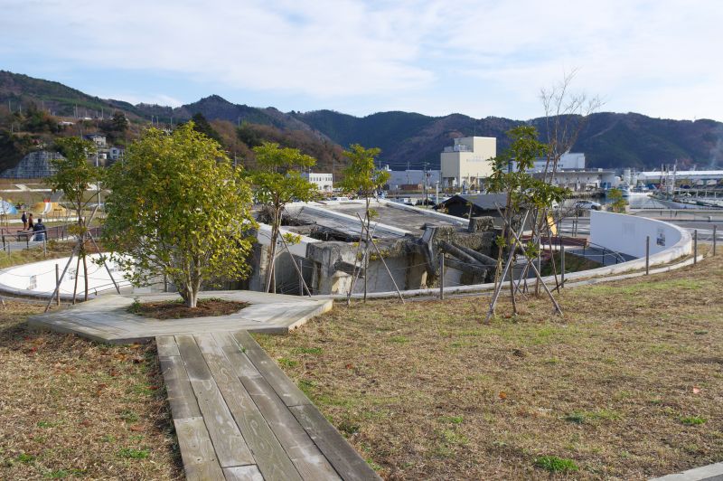 震災遺構・旧女川交番