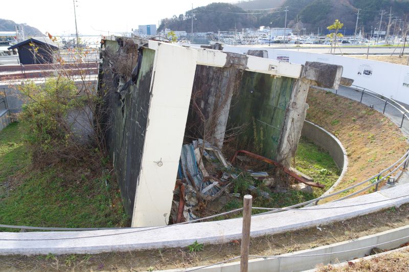 震災遺構・旧女川交番