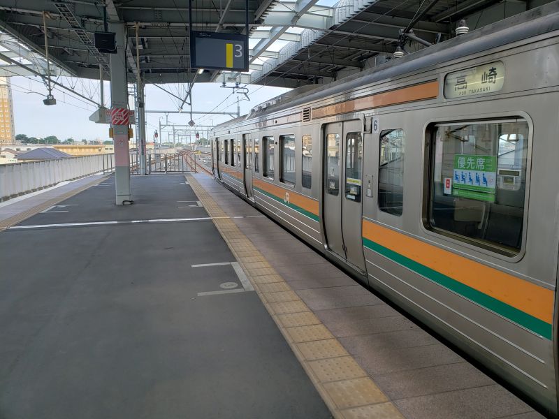 両毛線・伊勢崎駅