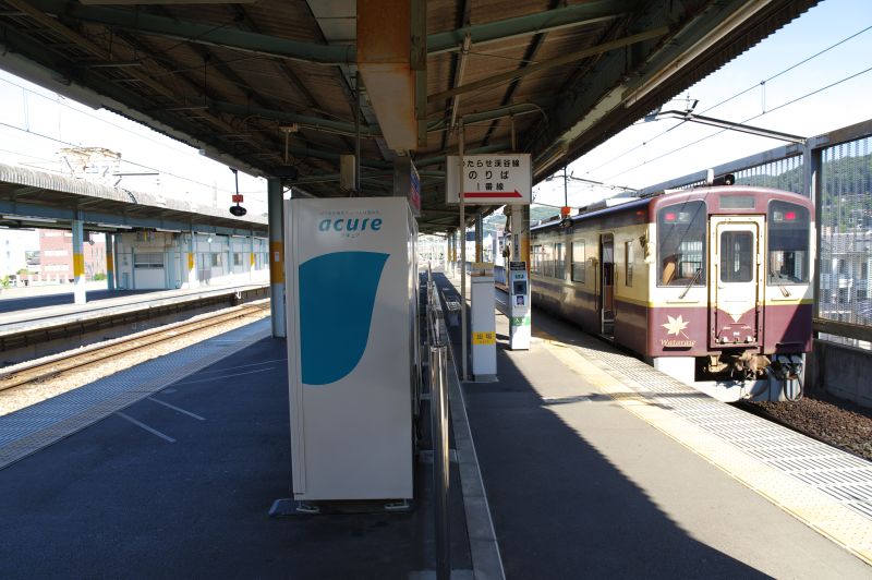 わたらせ渓谷鐵道・桐生駅