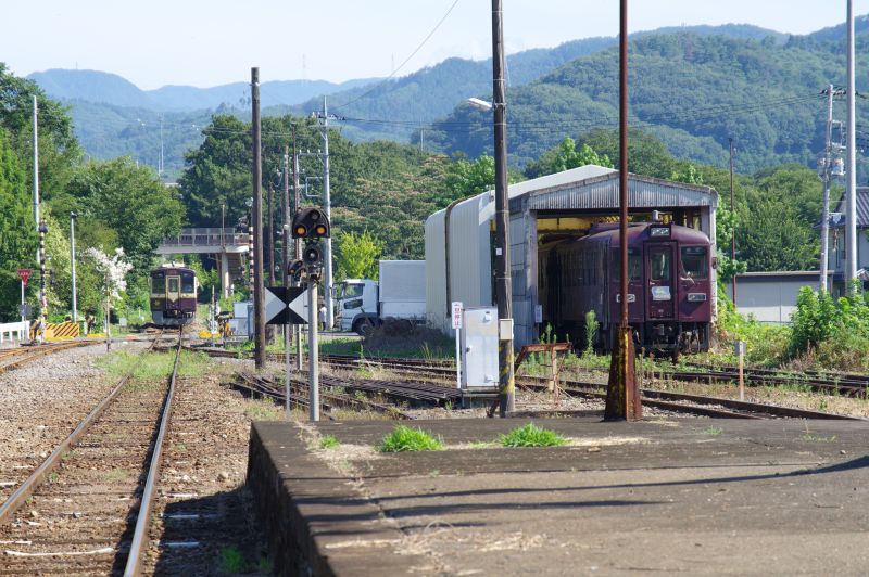 わたらせ渓谷鐵道・大間々駅