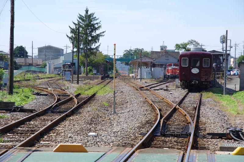 大間々駅付近