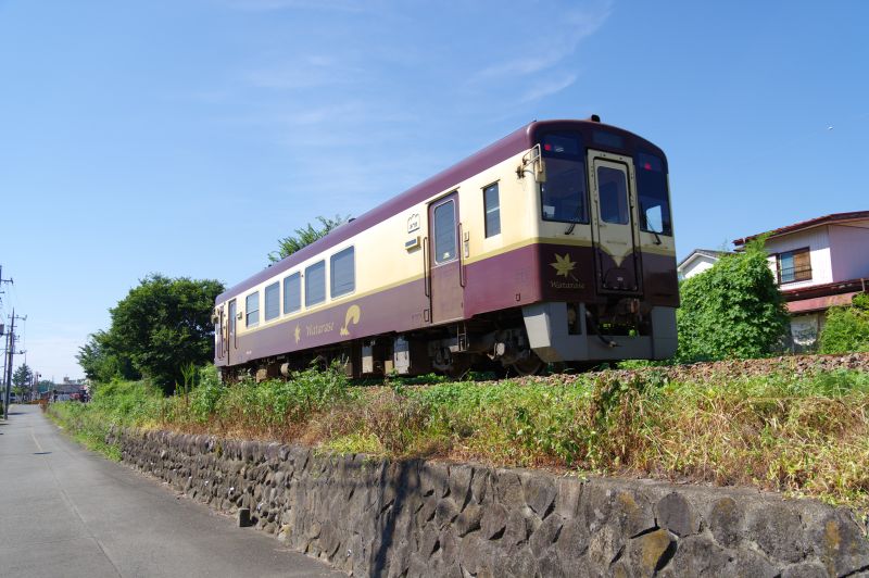 大間々駅付近