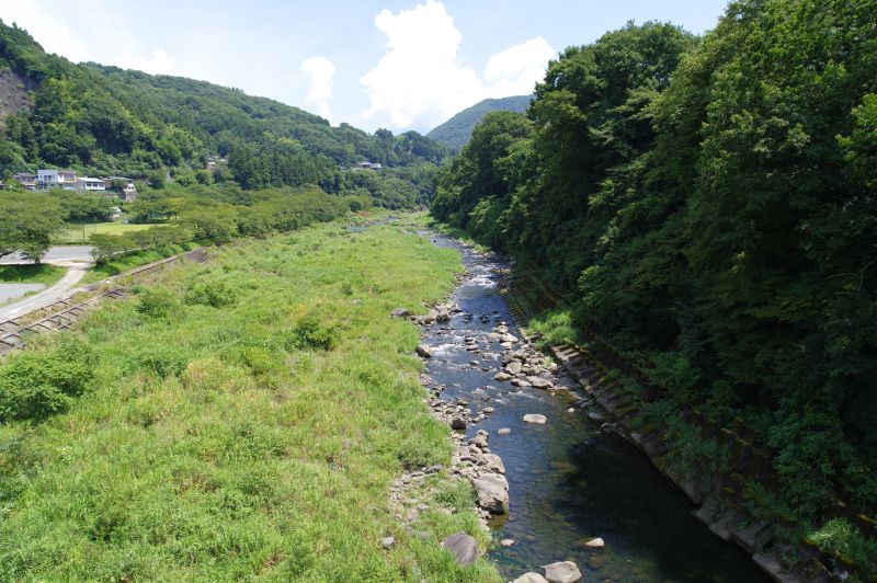 わたらせ渓谷鐵道・水沼駅付近