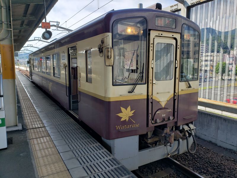 わたらせ渓谷鐵道・桐生駅