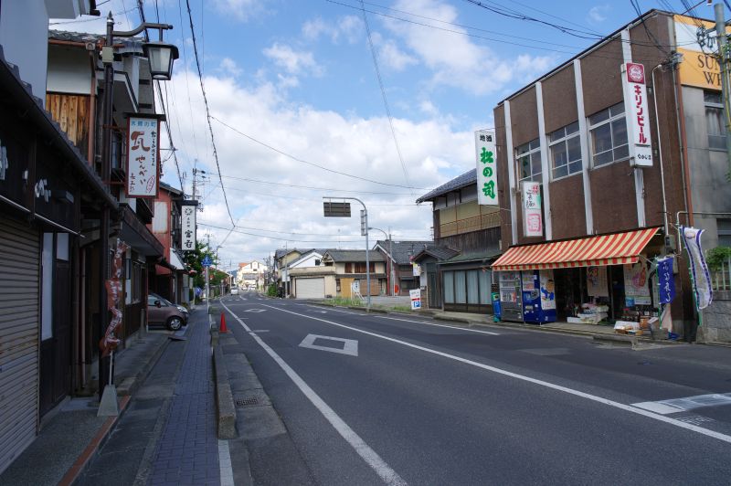 近江八幡の町並み