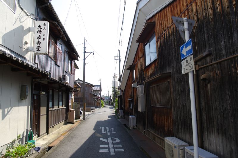 近江八幡の町並み