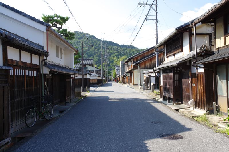 近江八幡の町並み