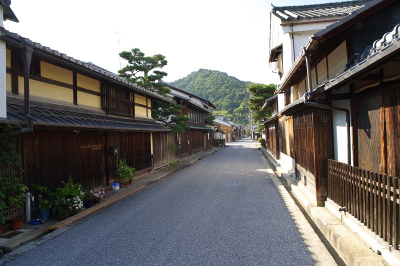 近江八幡の町並み